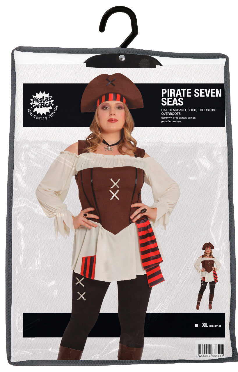 SEVEN SEAS LADY PIRATE