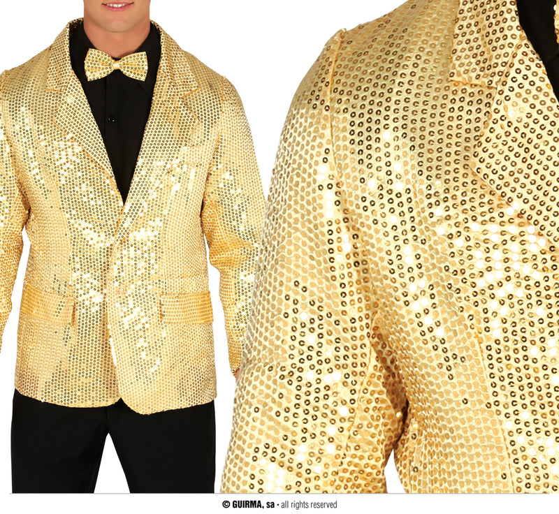 GOLD SEQUINS JACKET