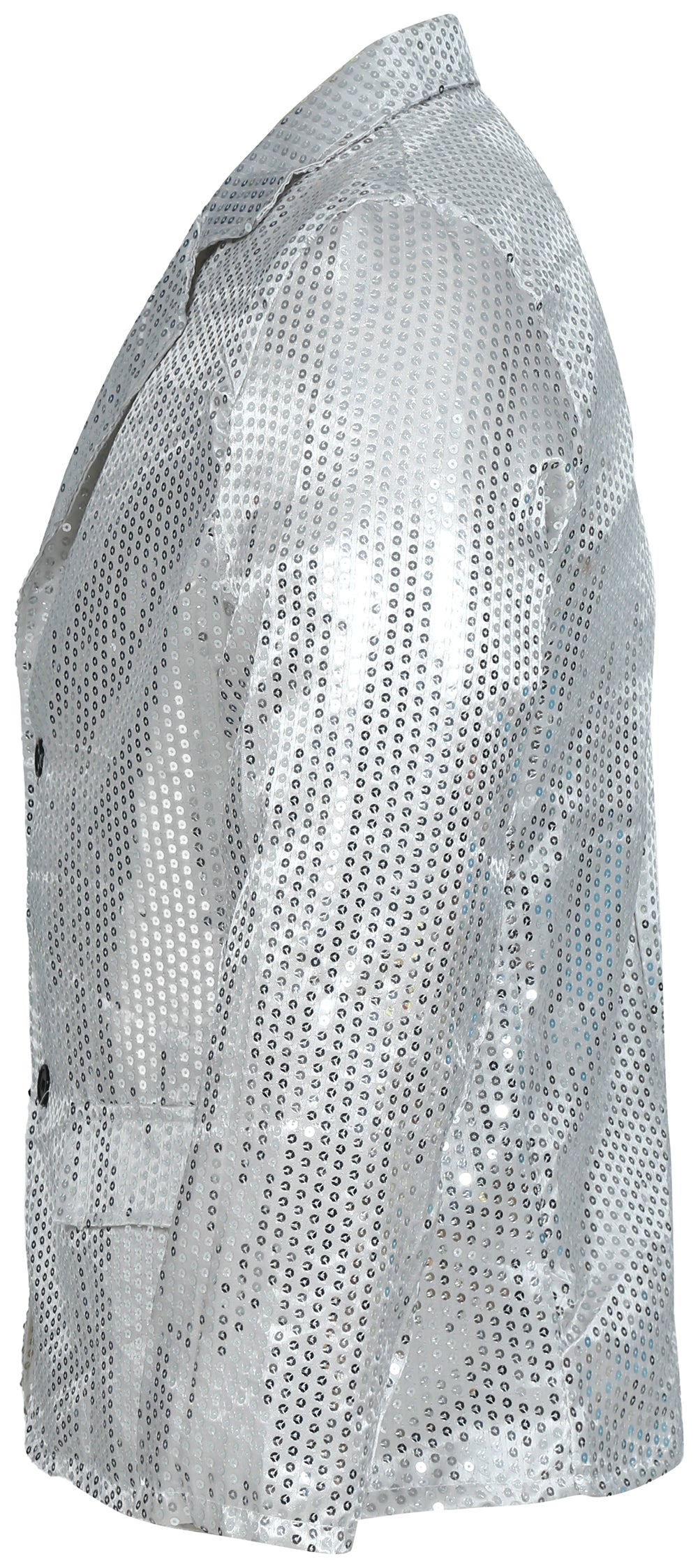 SILVER SEQUINS JACKET