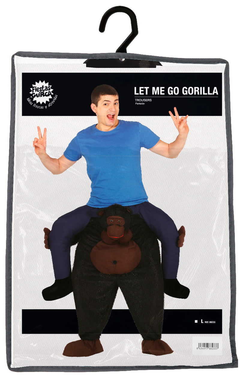 ADULT CARRY ME GORILLA SIZE L 52-54