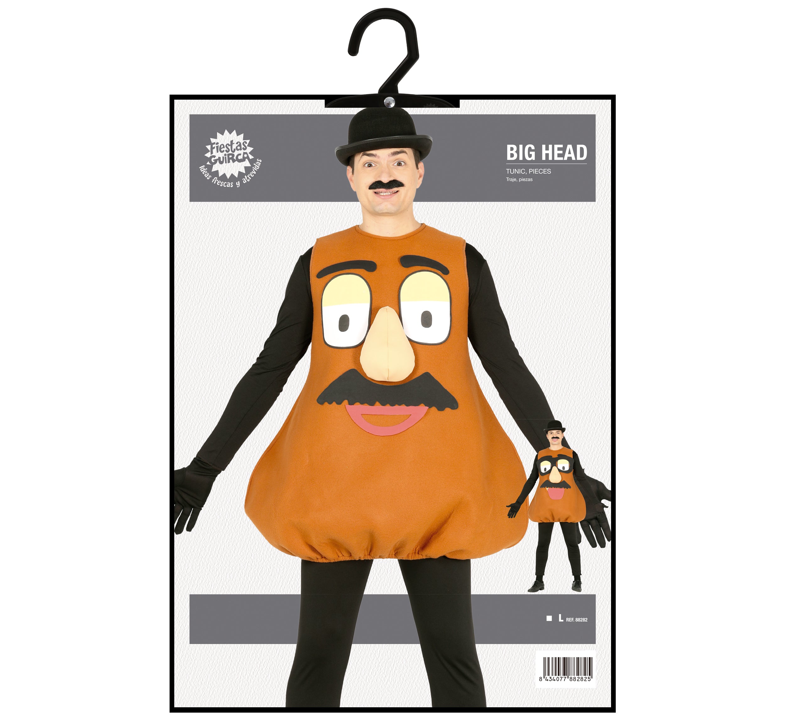 ADULT MR. BIG HEAD SIZE L 52-54