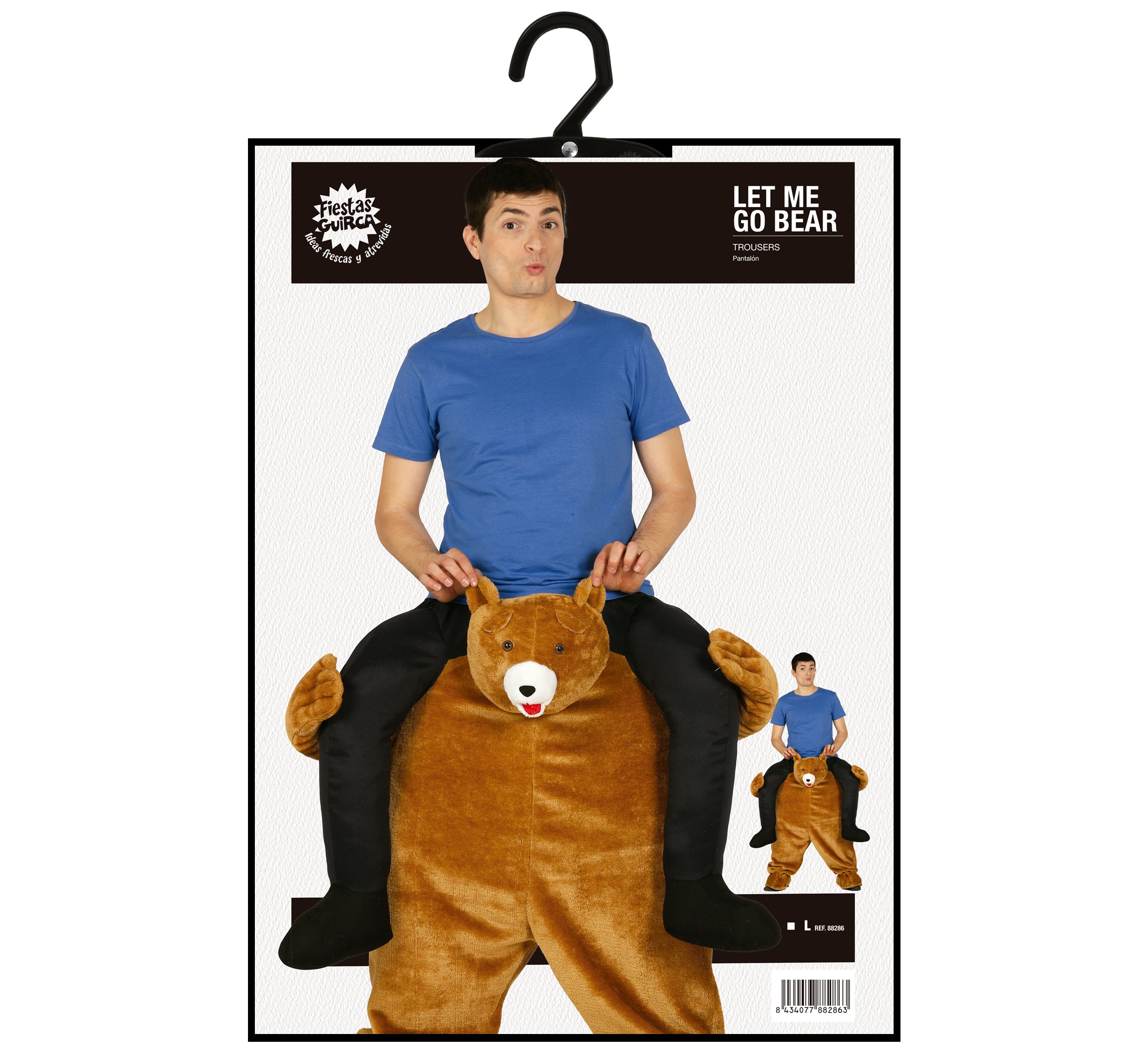 ADULT LET ME GO BEAR SIZE L 52-54
