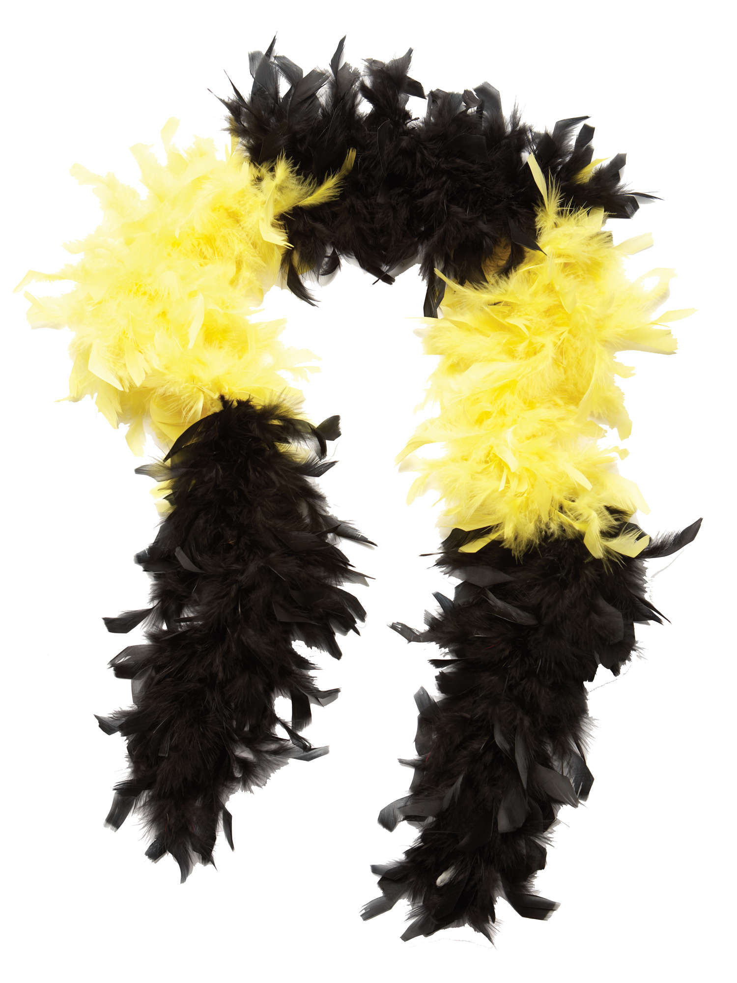 Bumble Bee Feather Boa