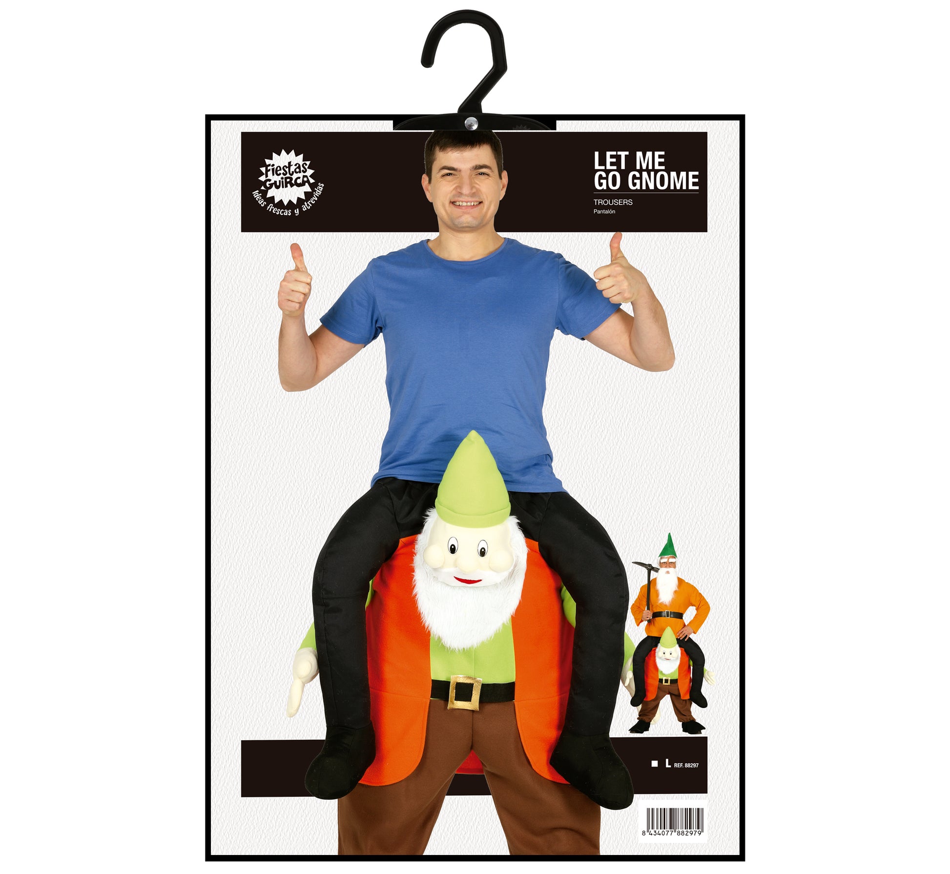 ADULT LET ME GO GNOME SIZE L 52-54
