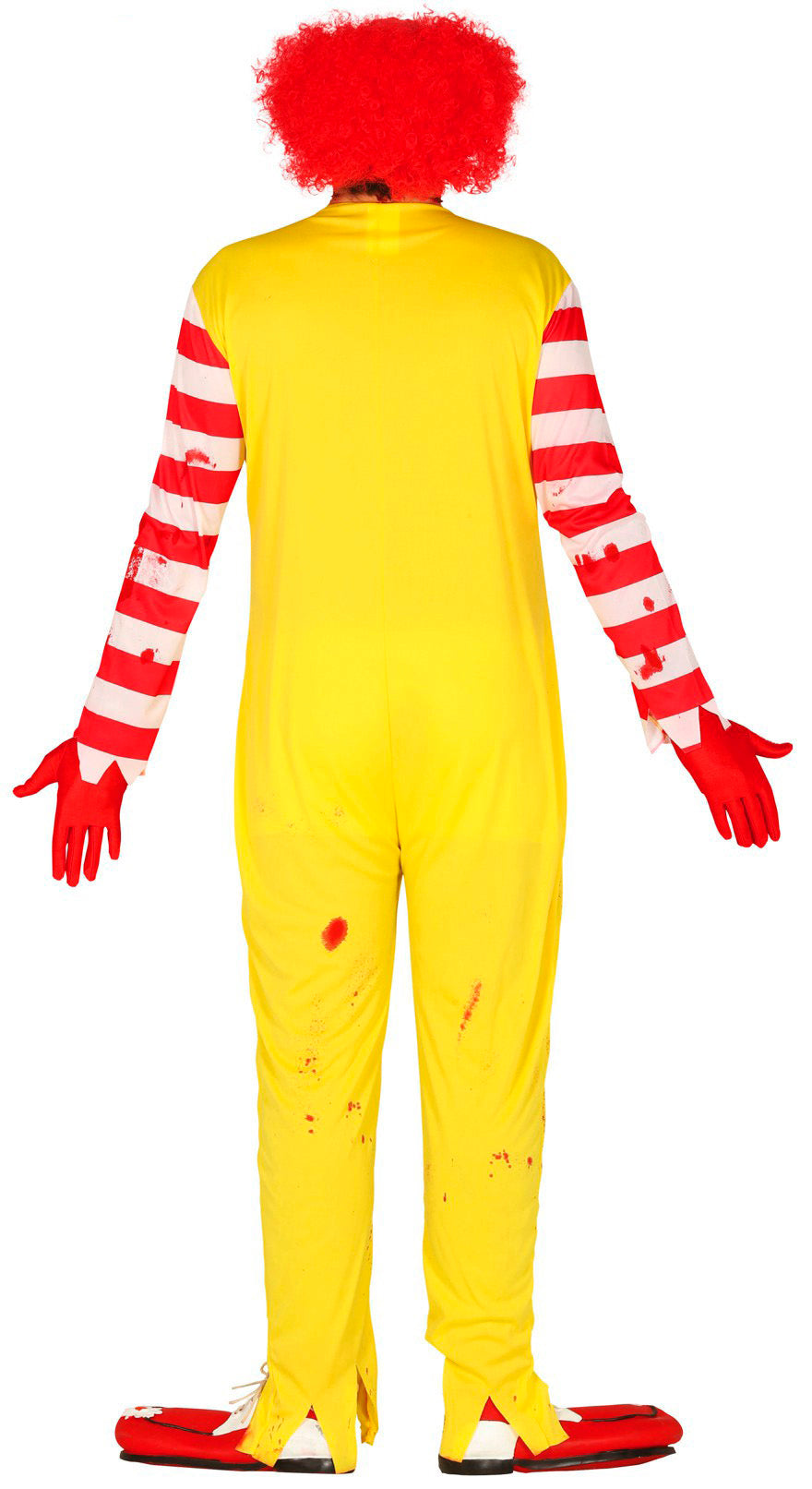 ADULT ZOMBIE BURGER CLOWN SIZE 52-54