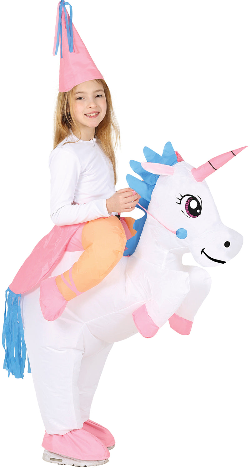 INFLATABLE UNICORN CHILDREN SIZE 7 9 YEA