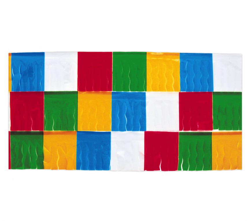 BAG: 25 M MULTICOLOUR PLASTIC TASSEL