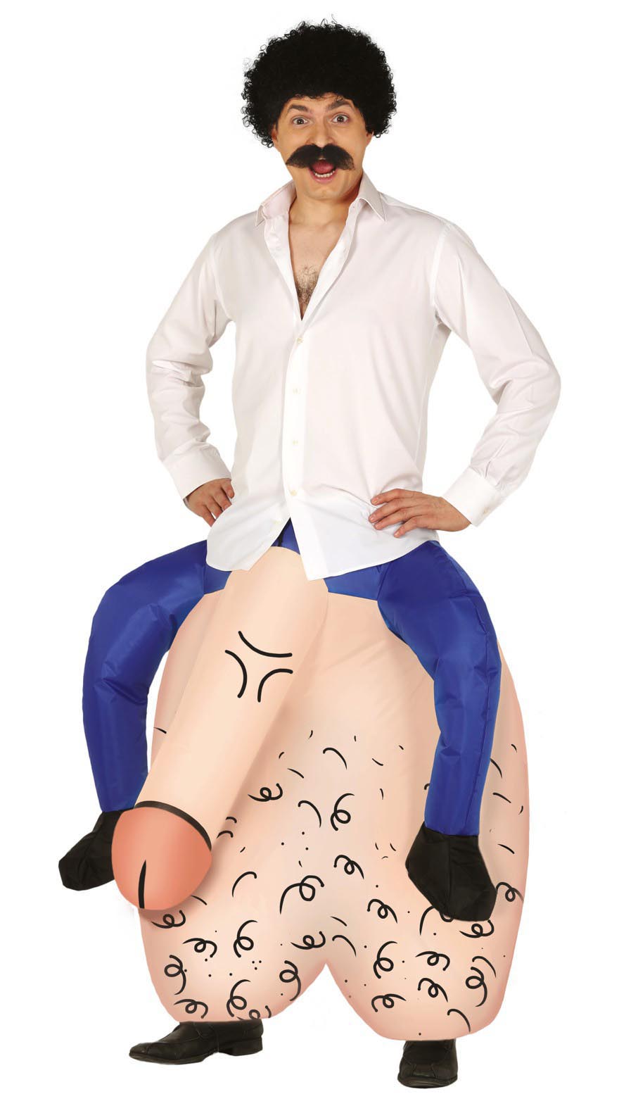 INFLATABLE TESTICLES ADULT SIZE L 52 54