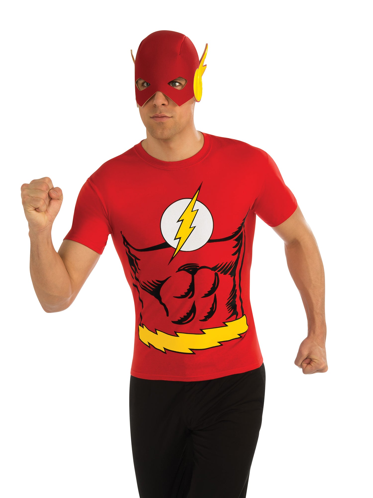 The Flash Costume Top Male - Mens