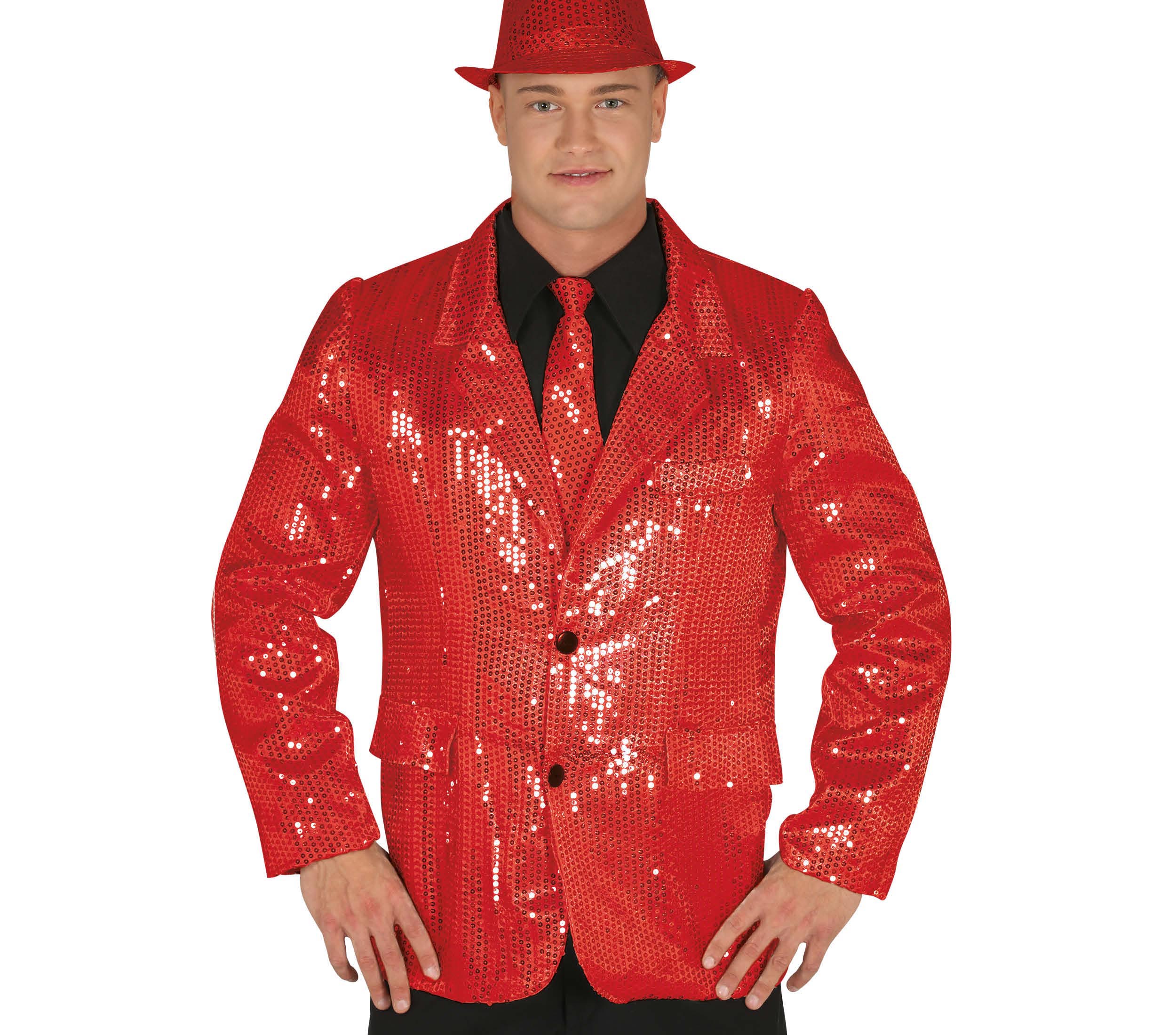 RED SEQUINS JACKET