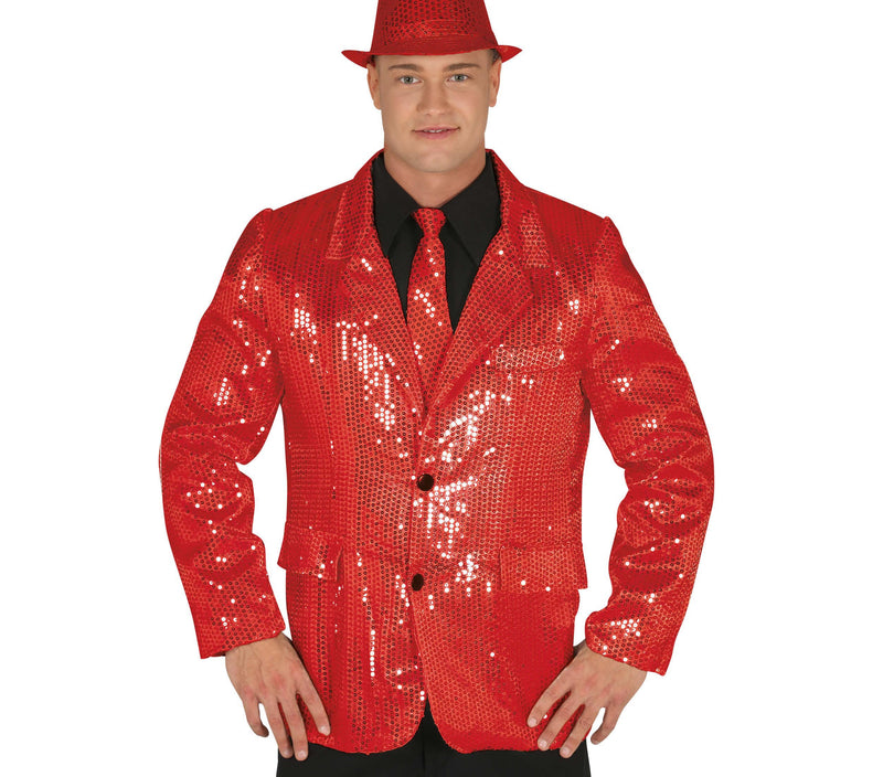 RED SEQUINS JACKET
