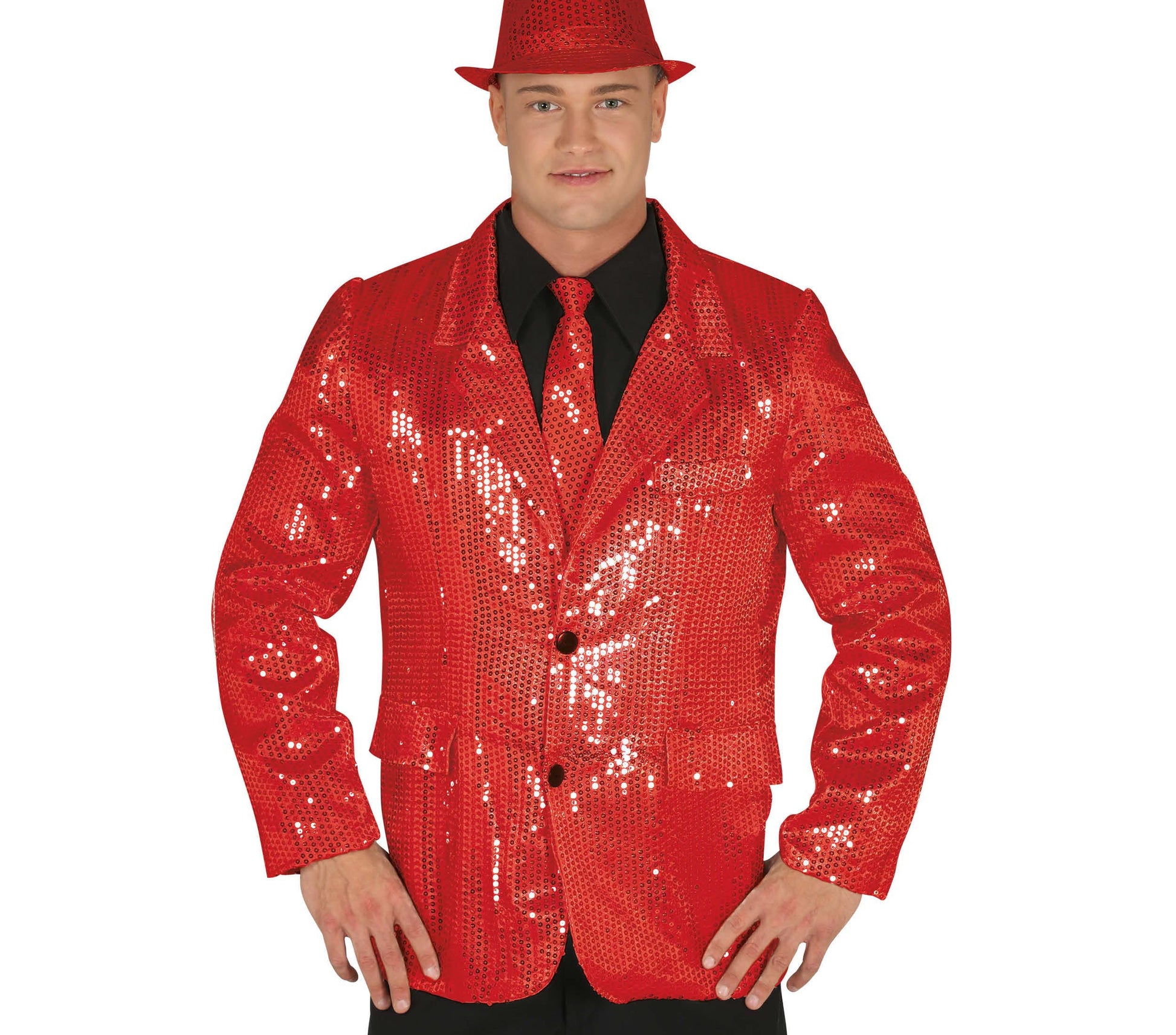 RED SEQUINS JACKET