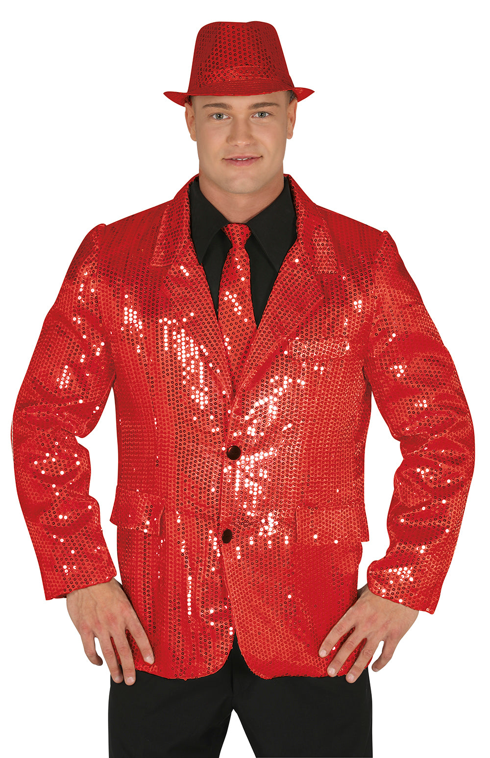 RED SEQUINS JACKET