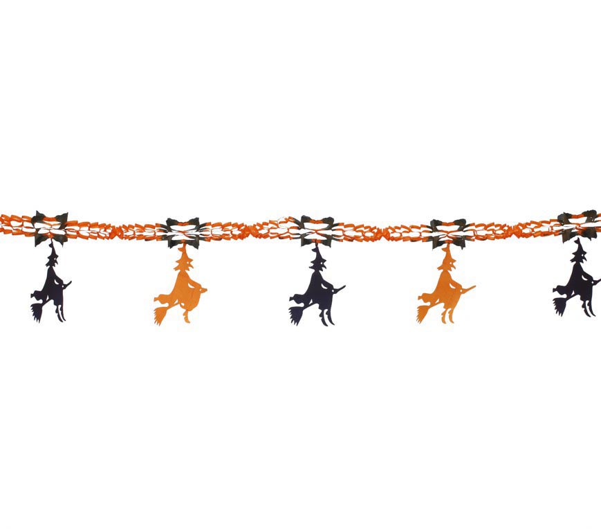 HALLOWEEN FANTASY GARLAND,     33X200 CM
