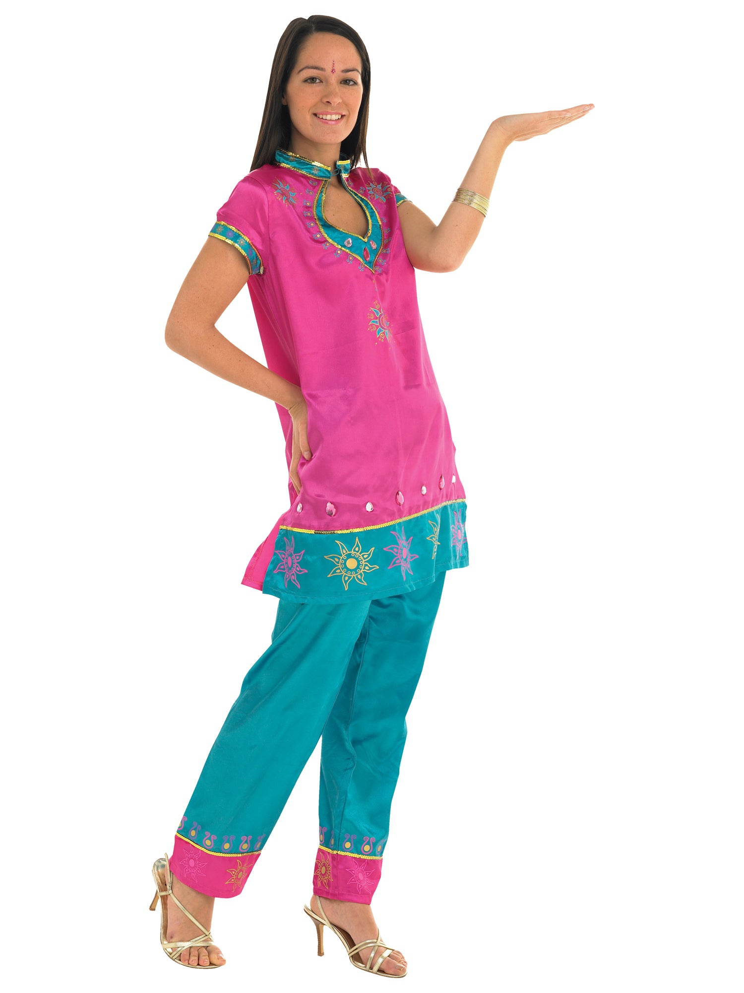 B/WOOD LADY PK.TUNIC SET