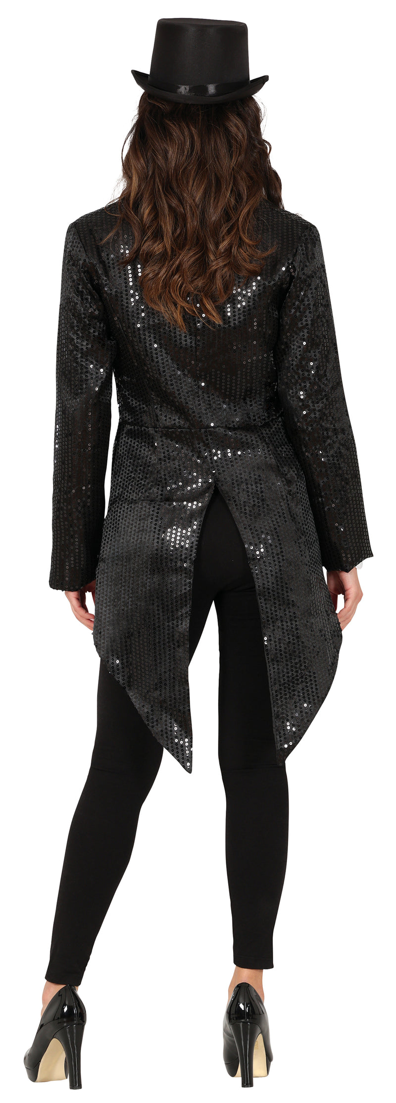BLACK SEQUIN TAIL