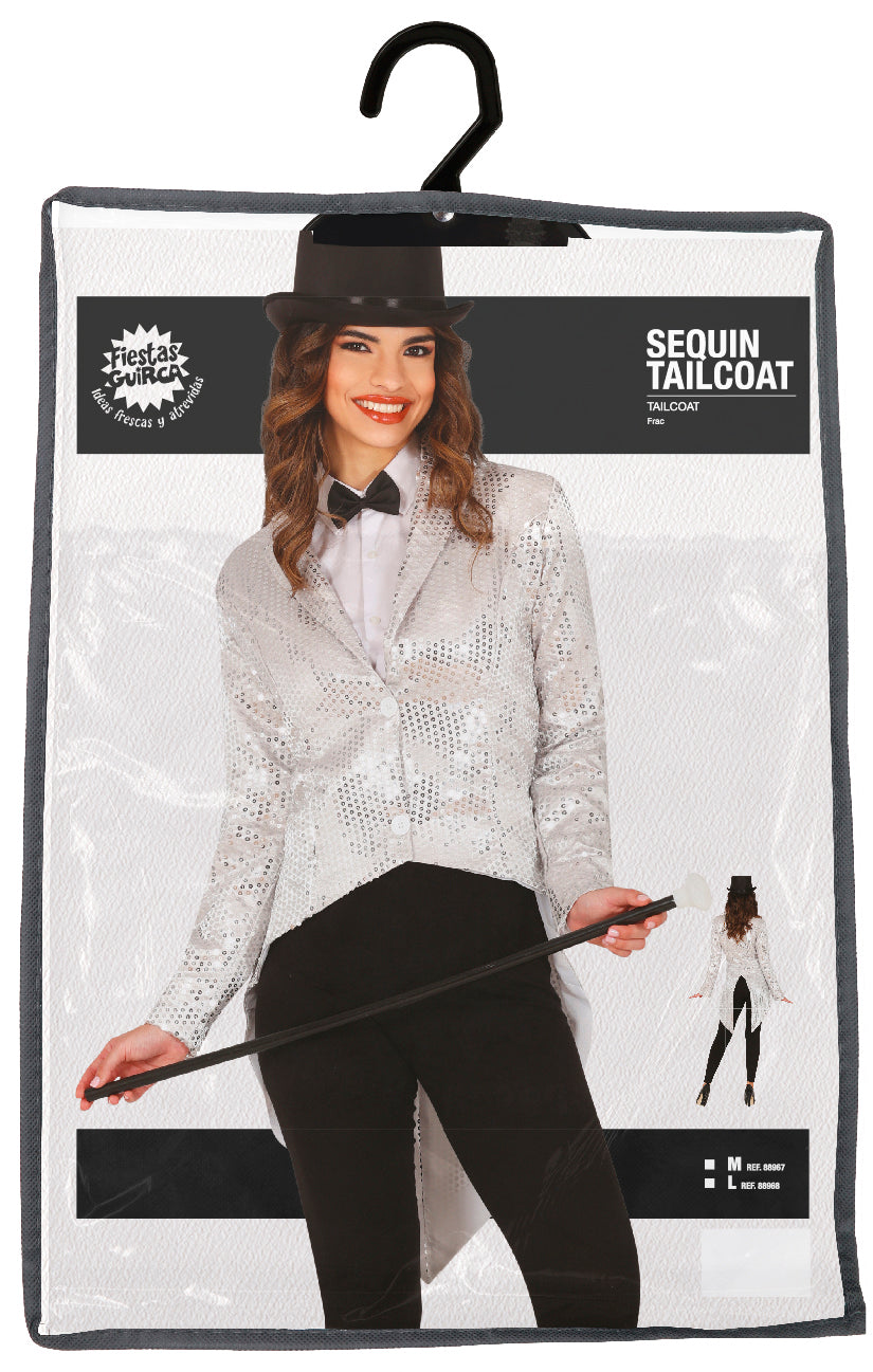 SILVER SEQUIN TAIL TAILS