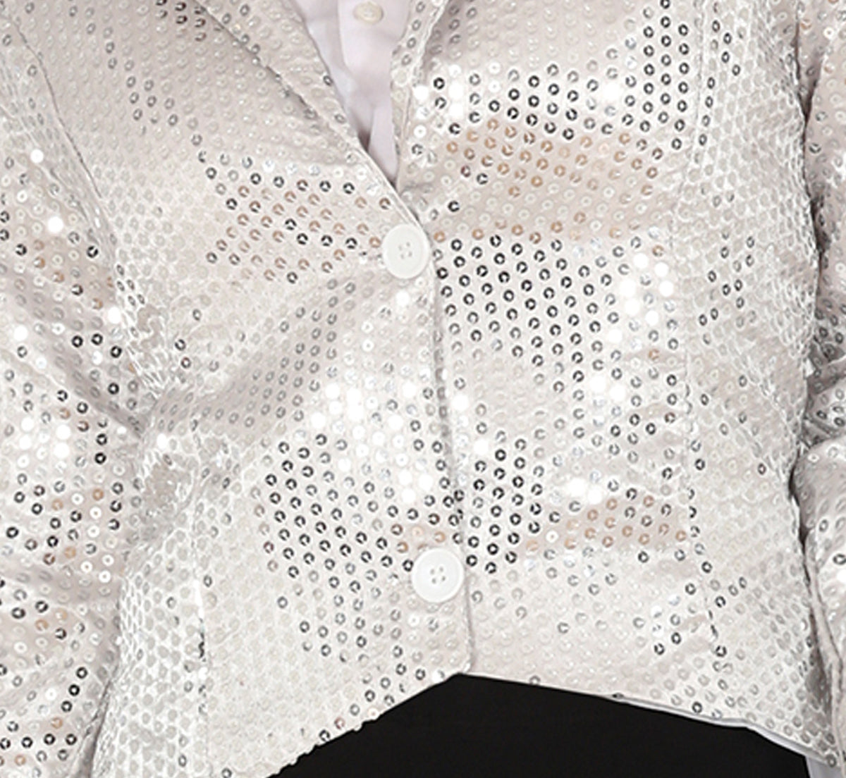 SILVER SEQUIN TAIL TAILS