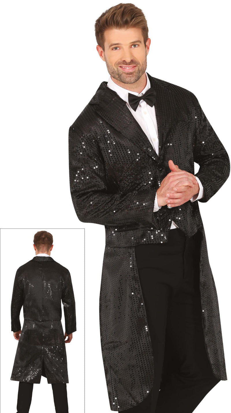 BLACK SEQUIN TAIL