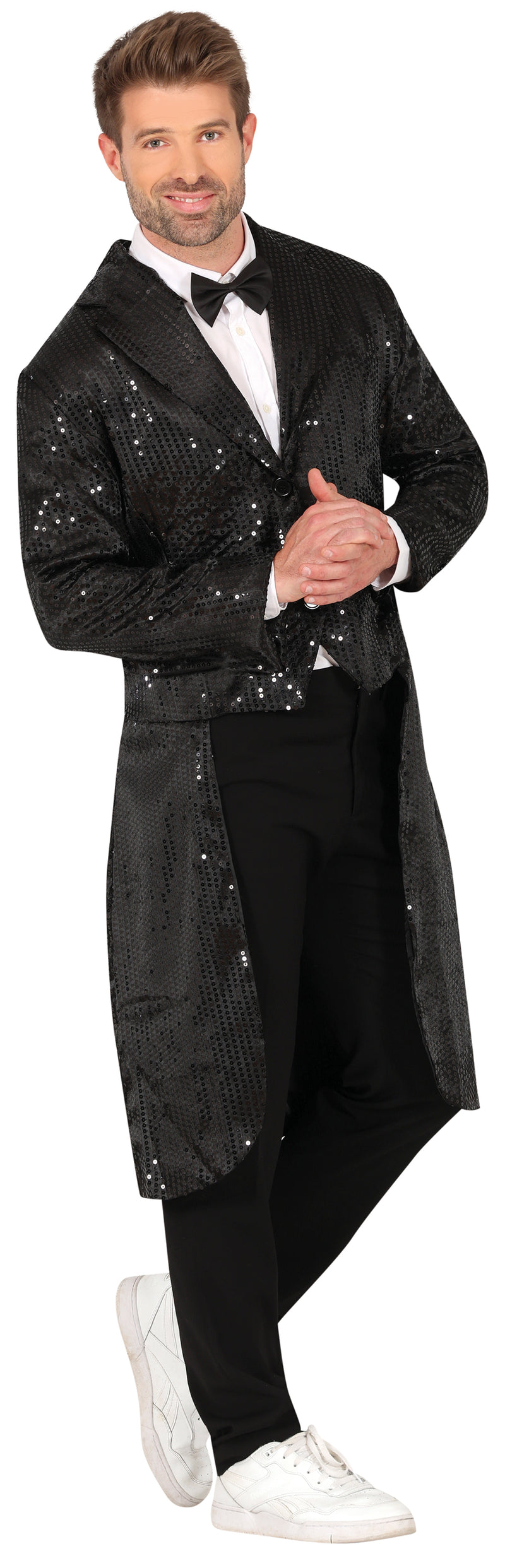 BLACK SEQUIN TAIL