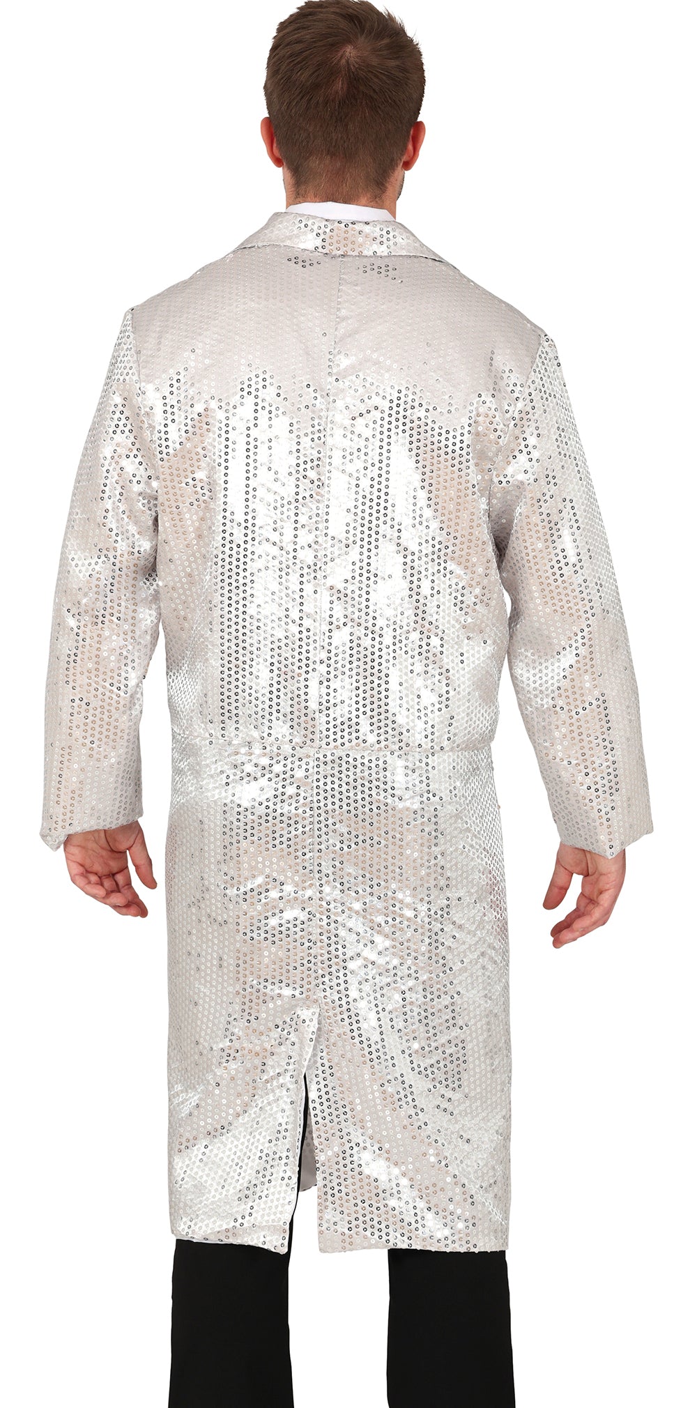 SILVER SEQUIN TAIL