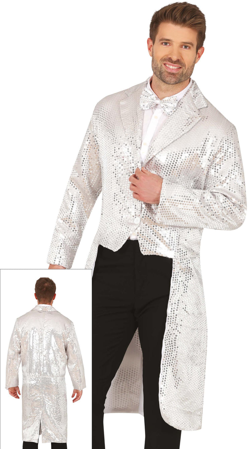 SILVER SEQUIN TAIL TAILS