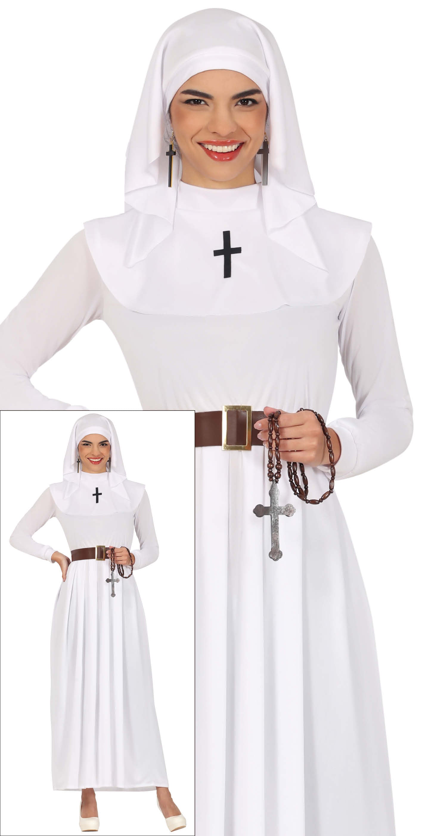 WHITE NUN, ADULT