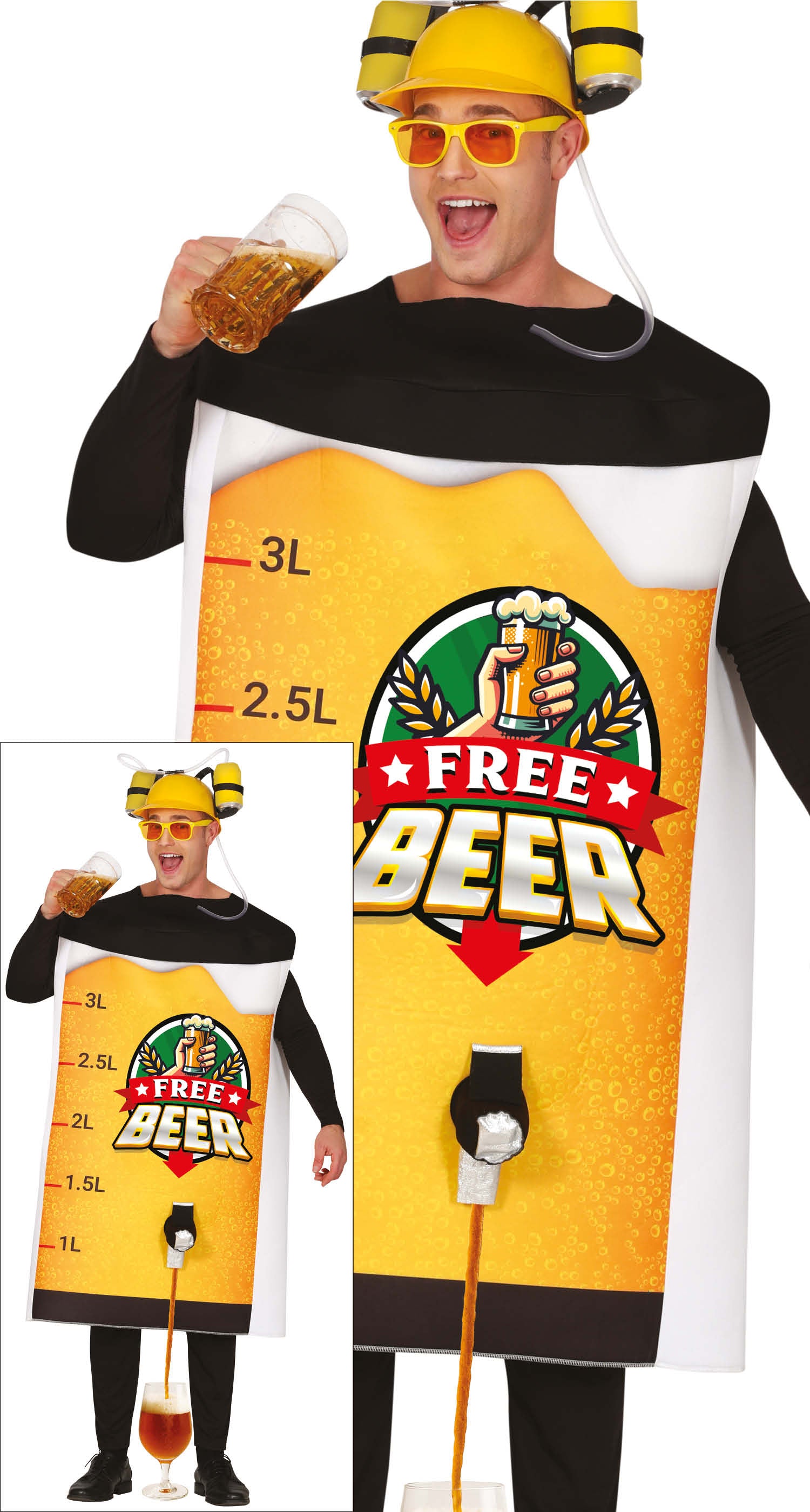 FREE BEER, ADULT, 52 - 54 (L)