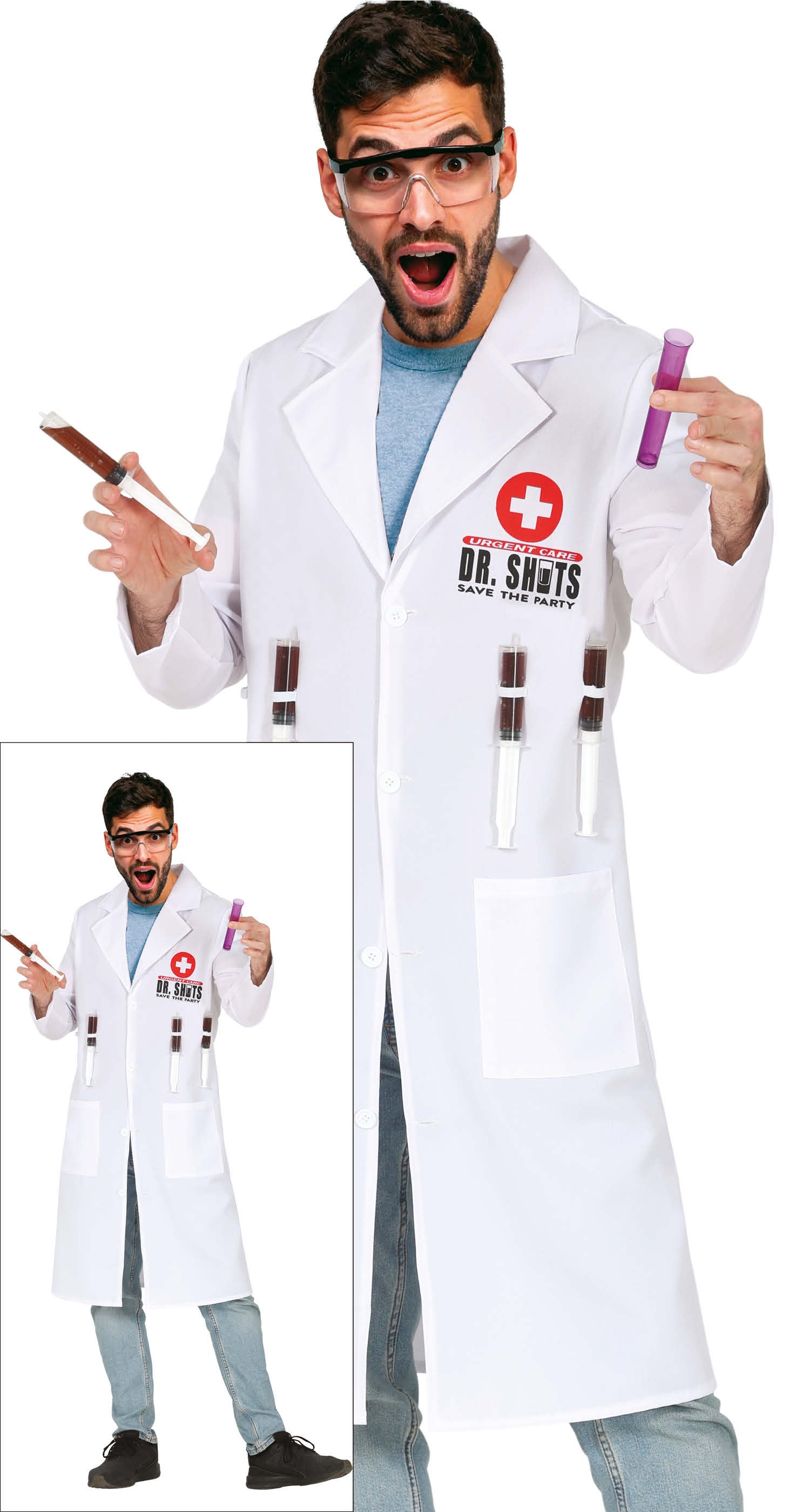 DR. SHOTS, ADULT, 52 - 54 (L)