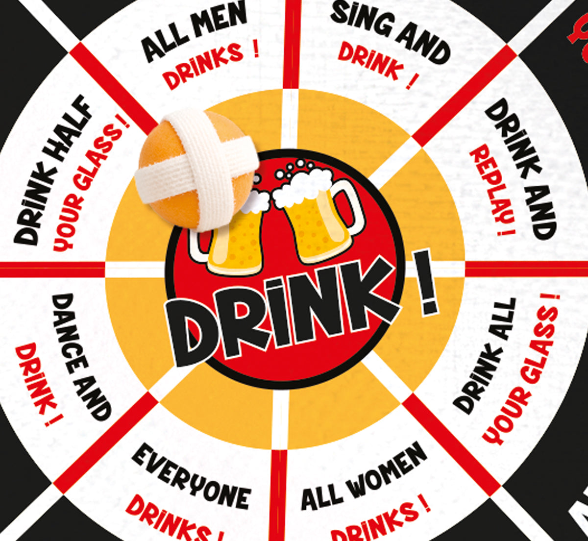 DRINK DART BOARD, ADULT, 52 - 54 (L)