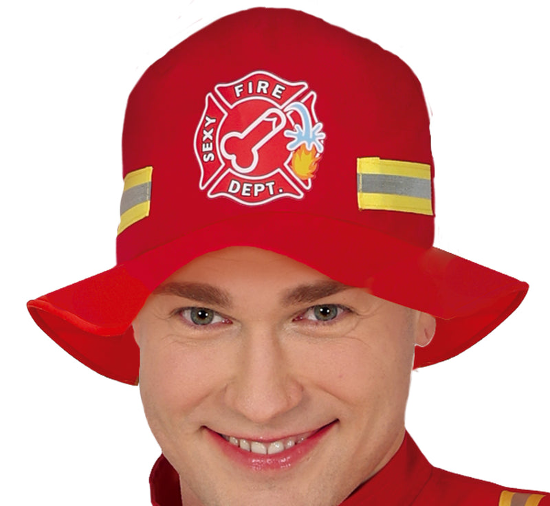 FIREFIGHTER WITH HOSE, ADULT