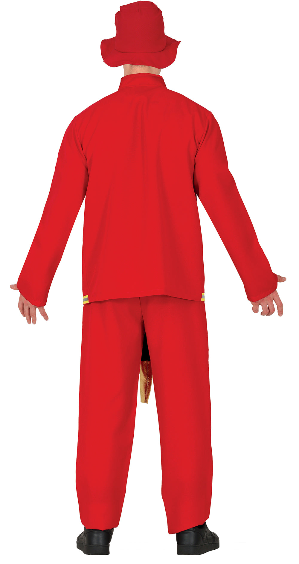 FIREFIGHTER WITH HOSE, ADULT