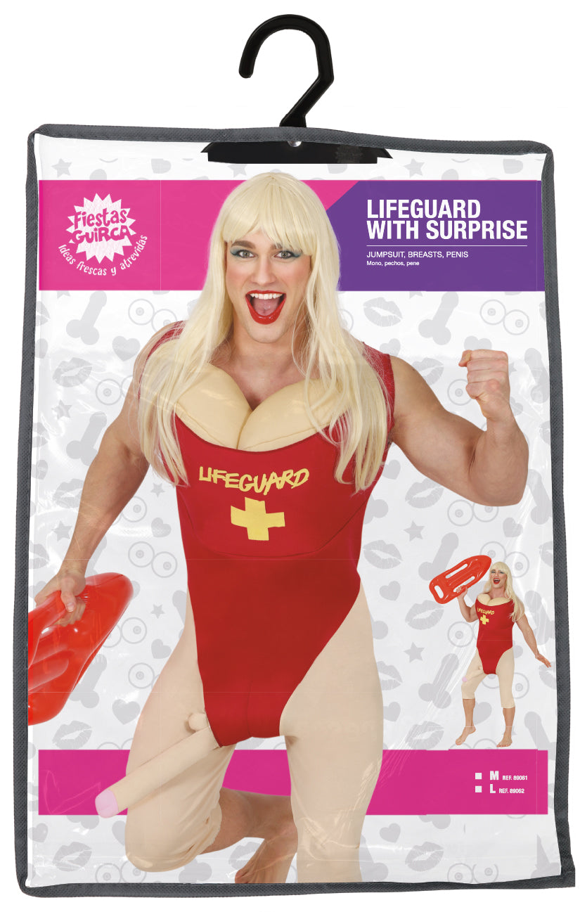 LIFEGUARD WITH SURPRISE, ADULT, 48 – 50 (M)