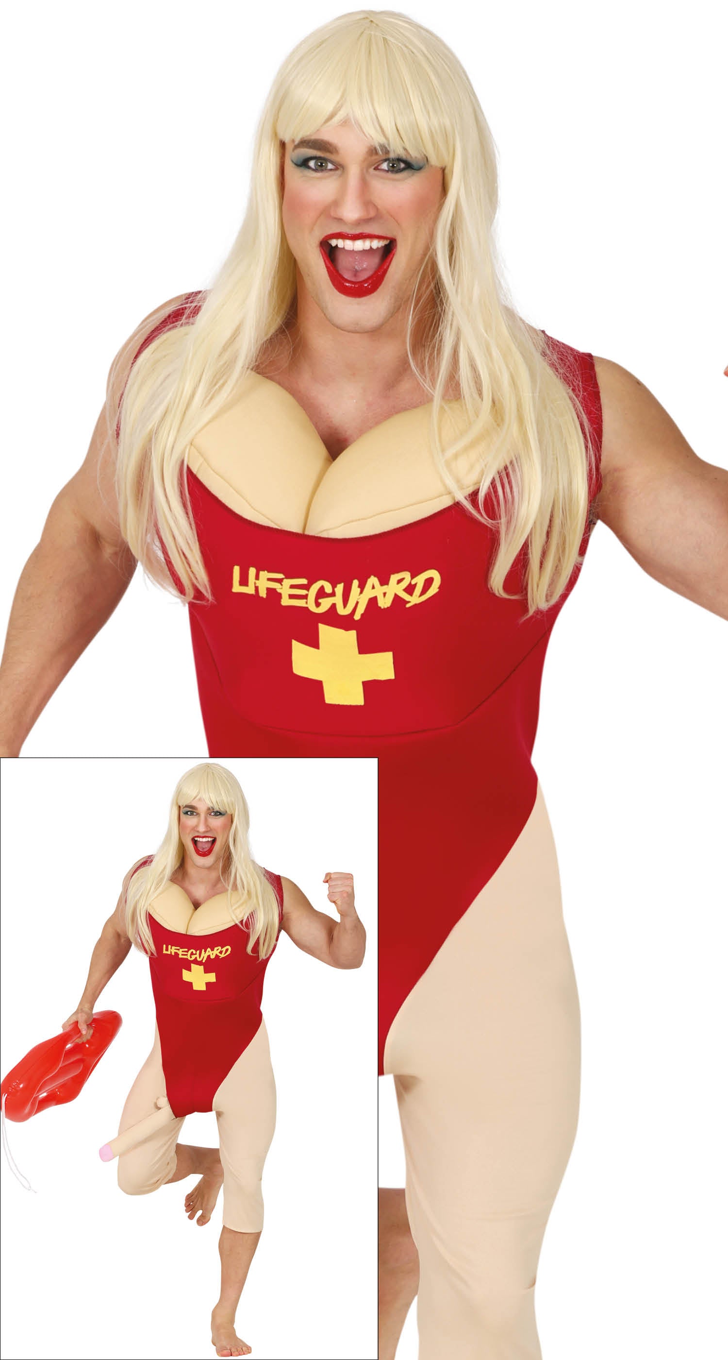 LIFEGUARD WITH PENNIS, ADULT, 52 – 54 (L)