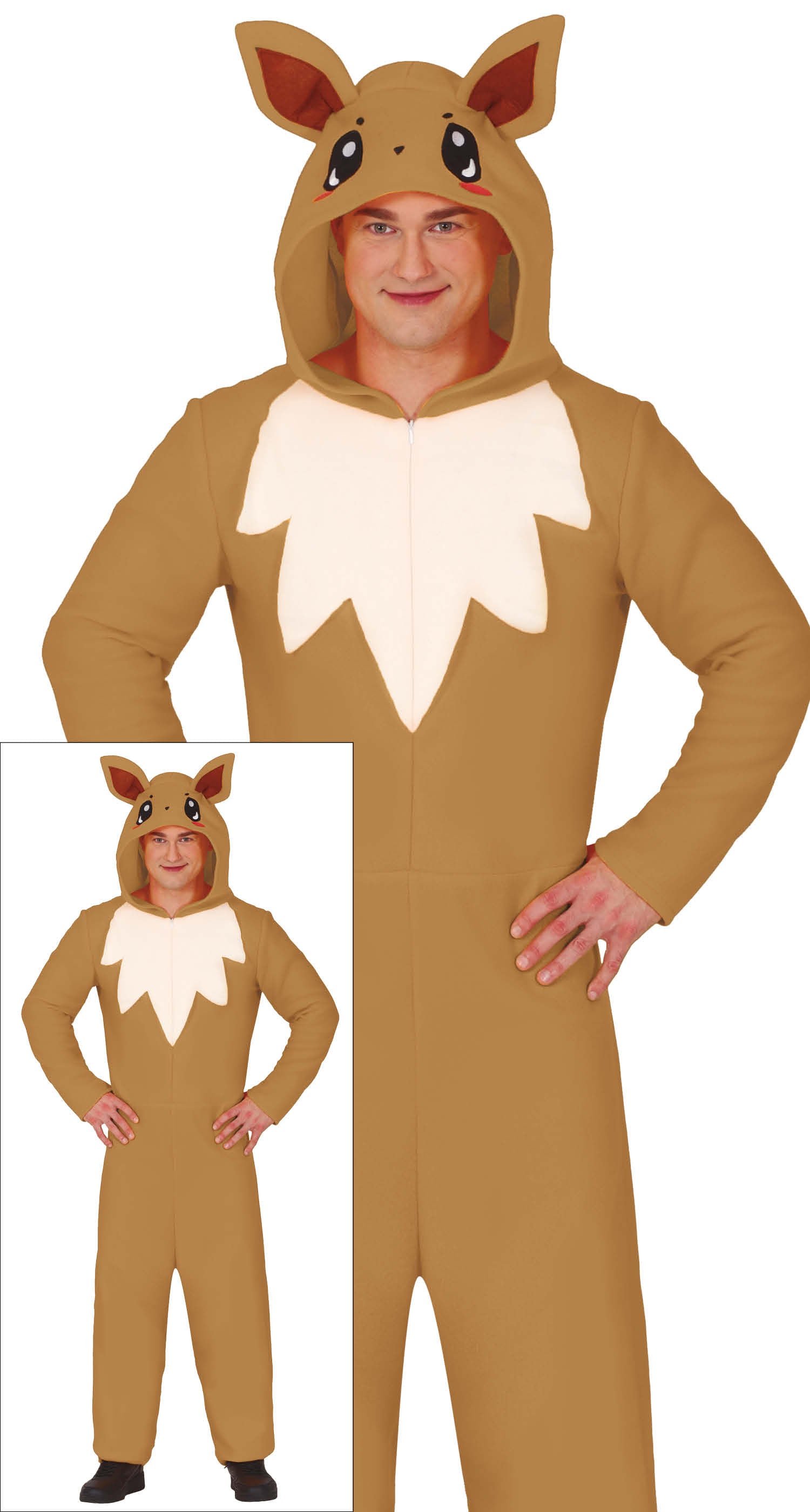 BROWN FOX, ADULT, 52 - 54 (L)