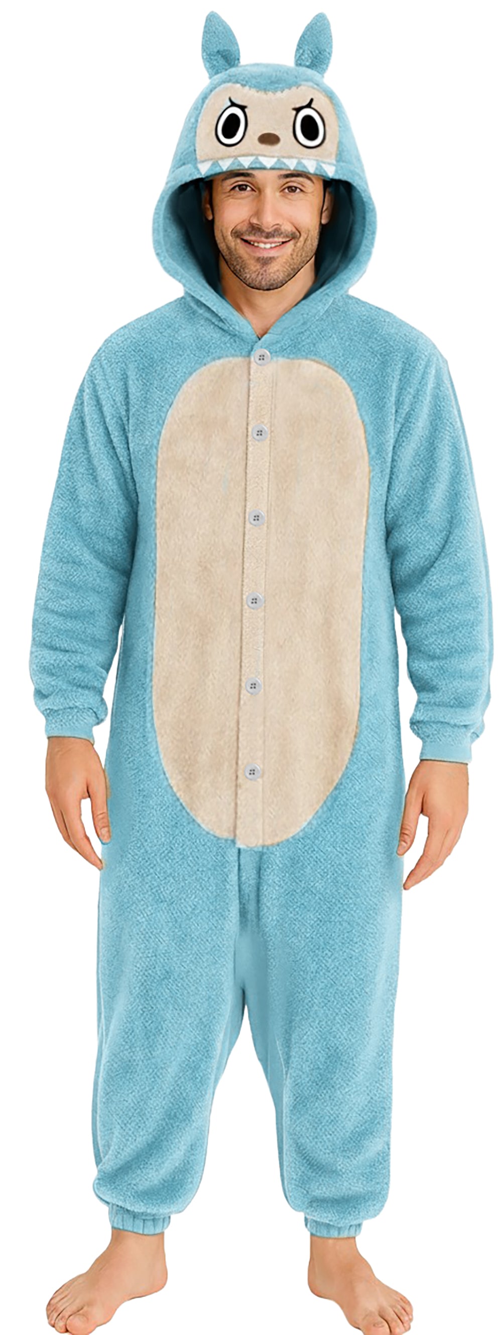 LULU MONSTER PYJAMA BLUE