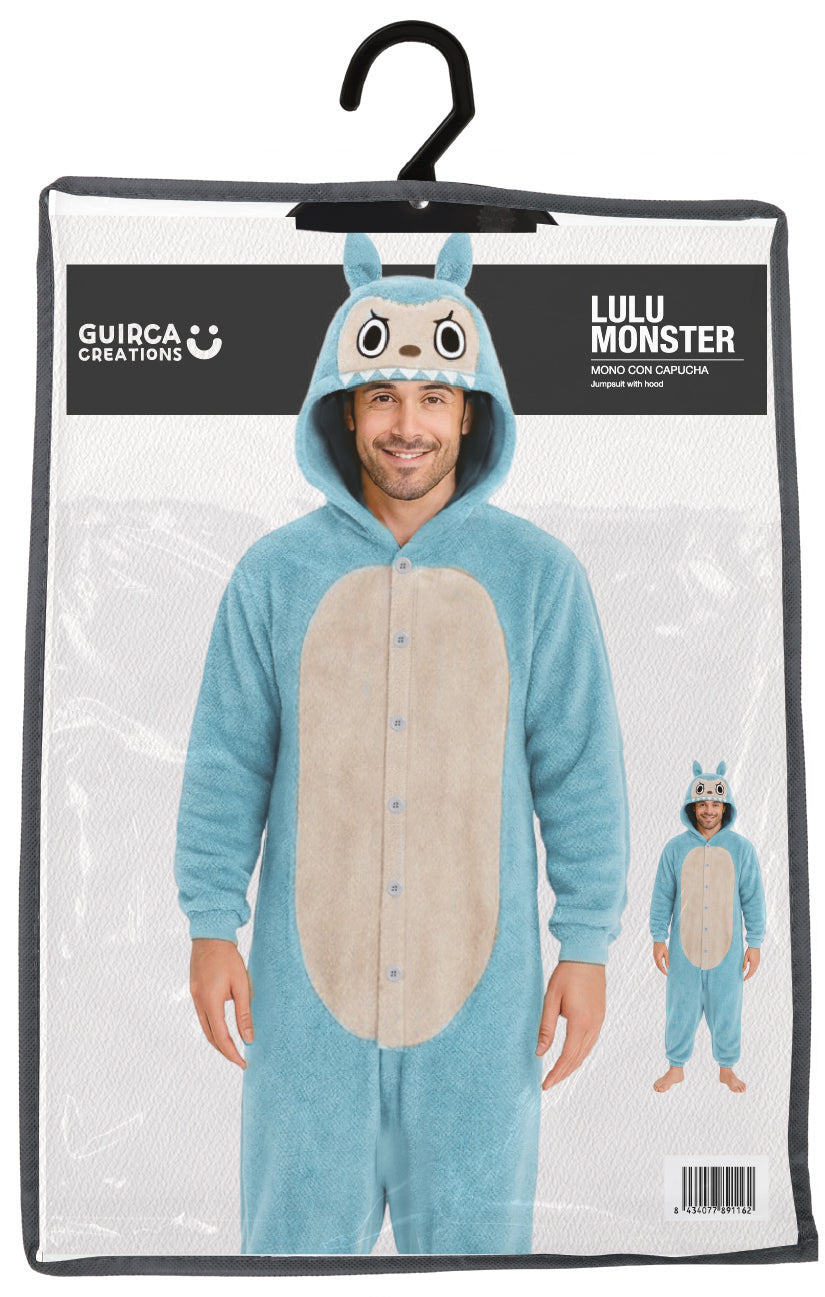 LULU MONSTER PYJAMA BLUE