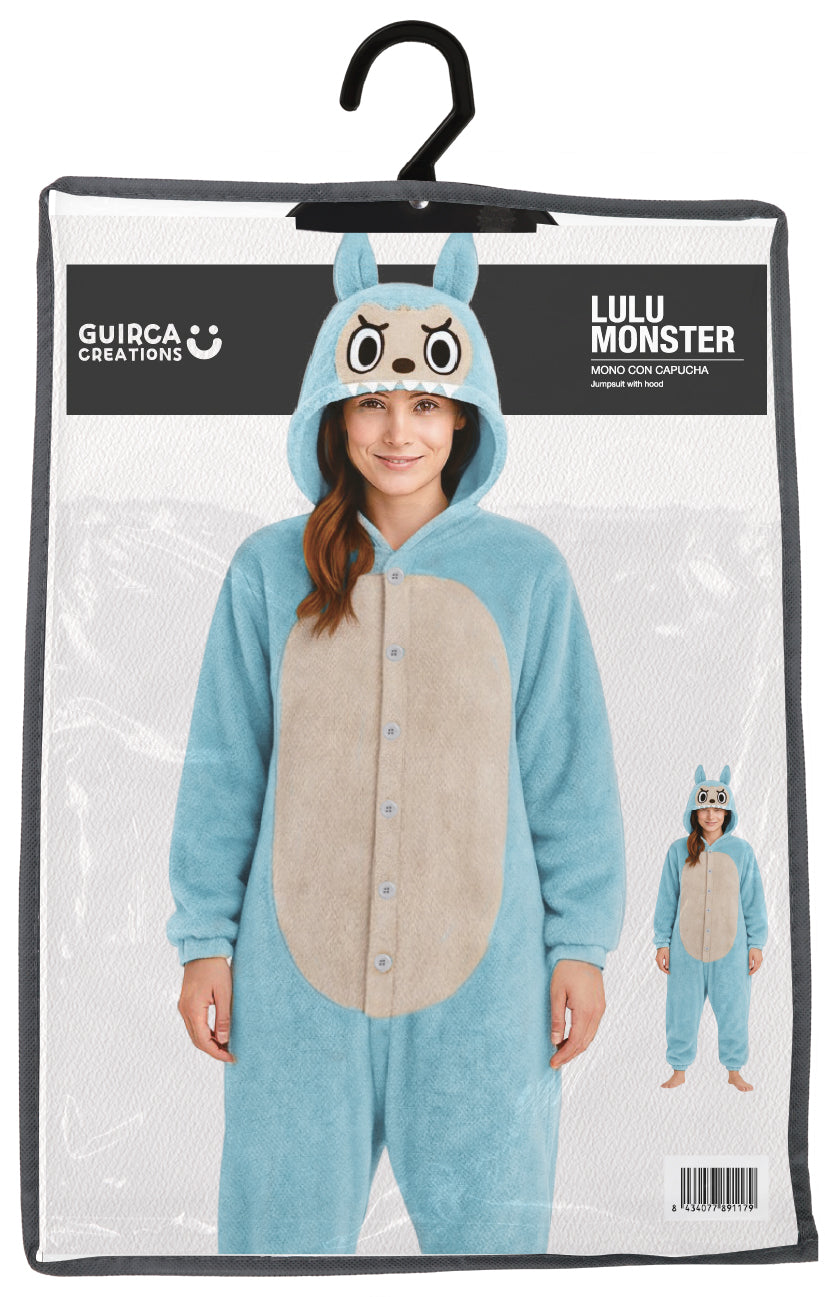 LULU MONSTER PYJAMA BLUE