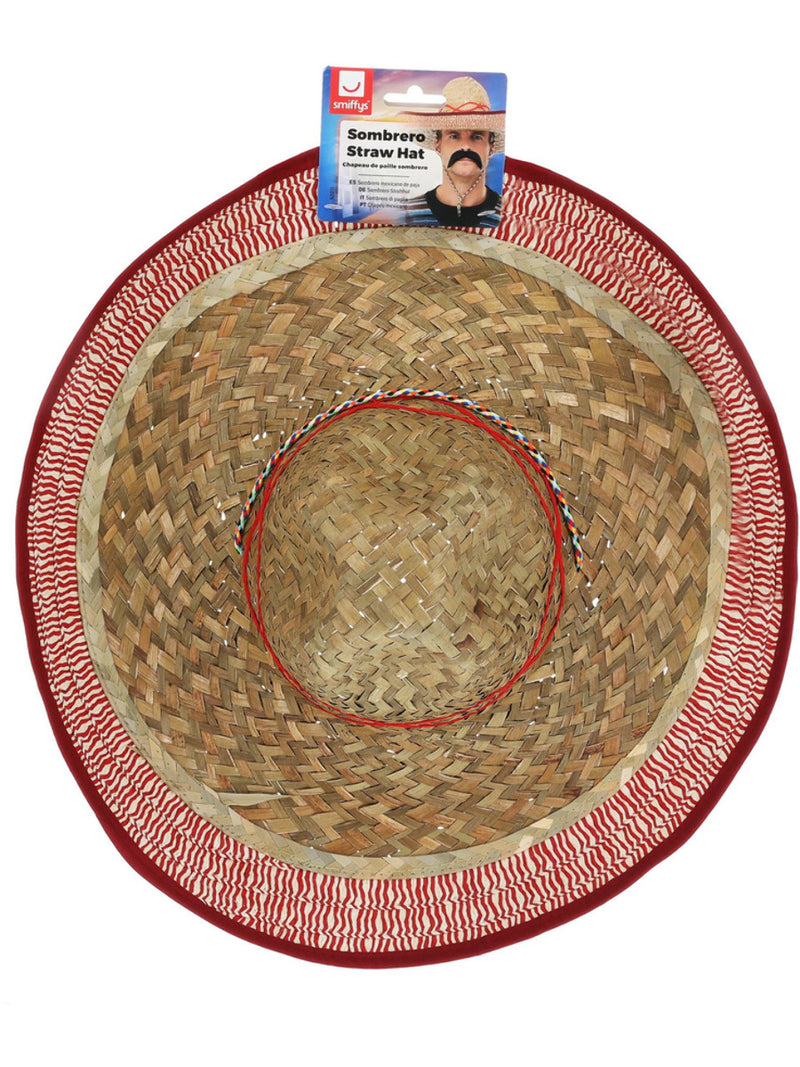 Sombrero Straw Hat, Brown - 3