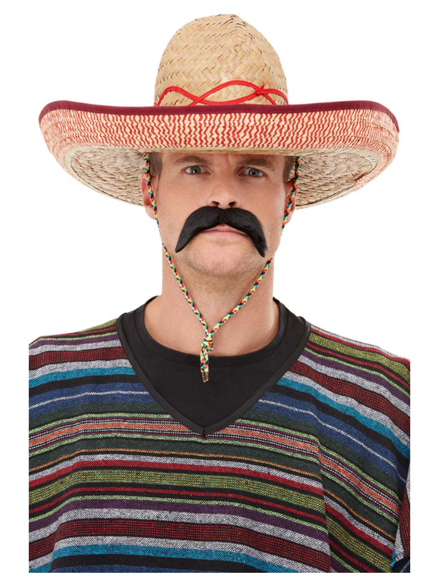 Sombrero Straw Hat, Brown - 1
