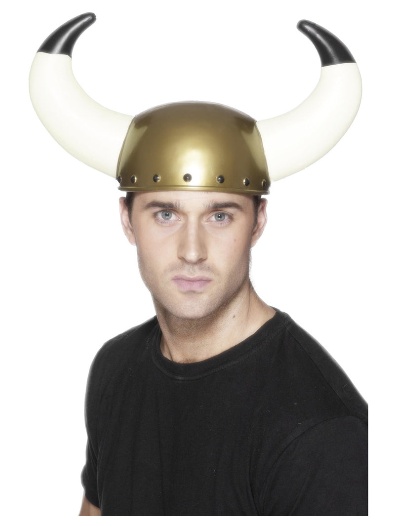 Viking Helmet, Gold - 1