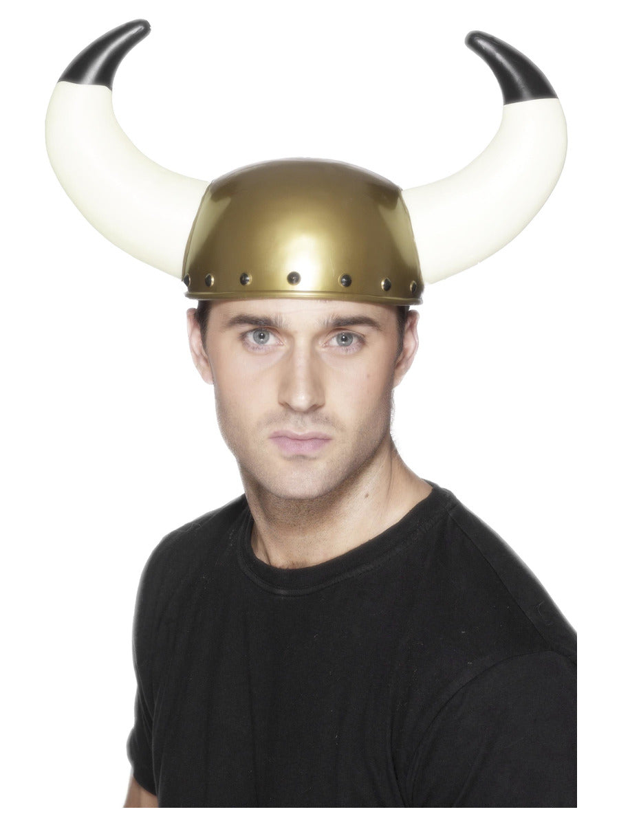 Viking Helmet, Gold - 1