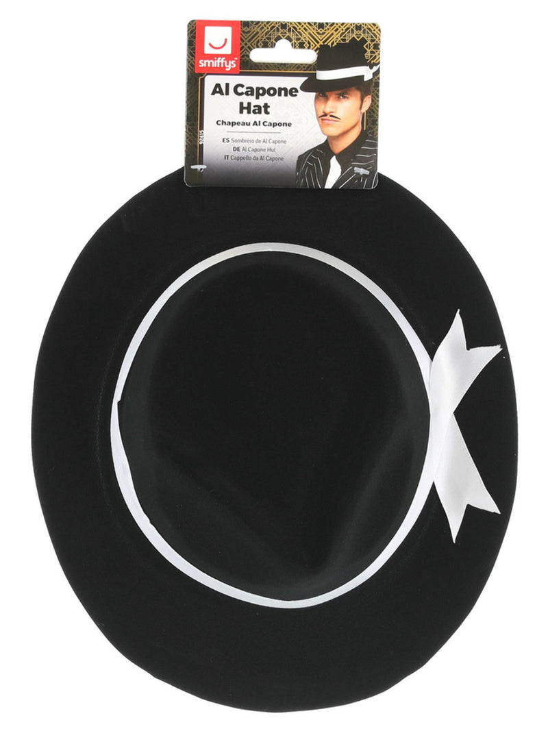 Al Capone Hat, Black - 3