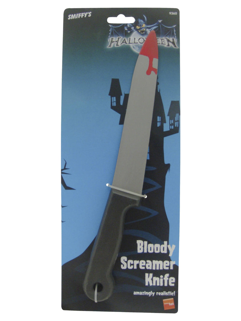 Blood Stained Screamer Knife, Grey - 1