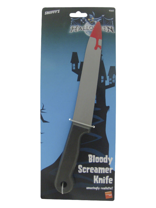 Blood Stained Screamer Knife, Grey - 2