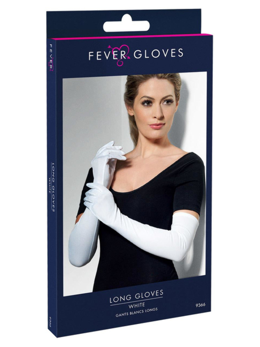 Gloves, White - 3