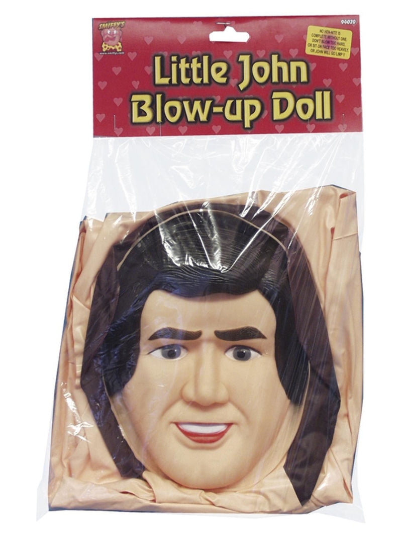 Inflatable Blow-Up Doll, Male, Pink - 3