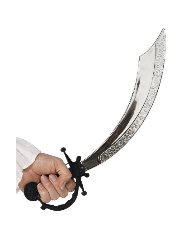 Pirate Sword, 50cm / 20in, Silver - 2