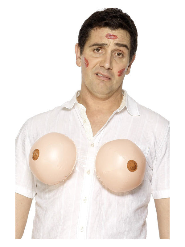 Inflatable Boobs, Flesh - 2
