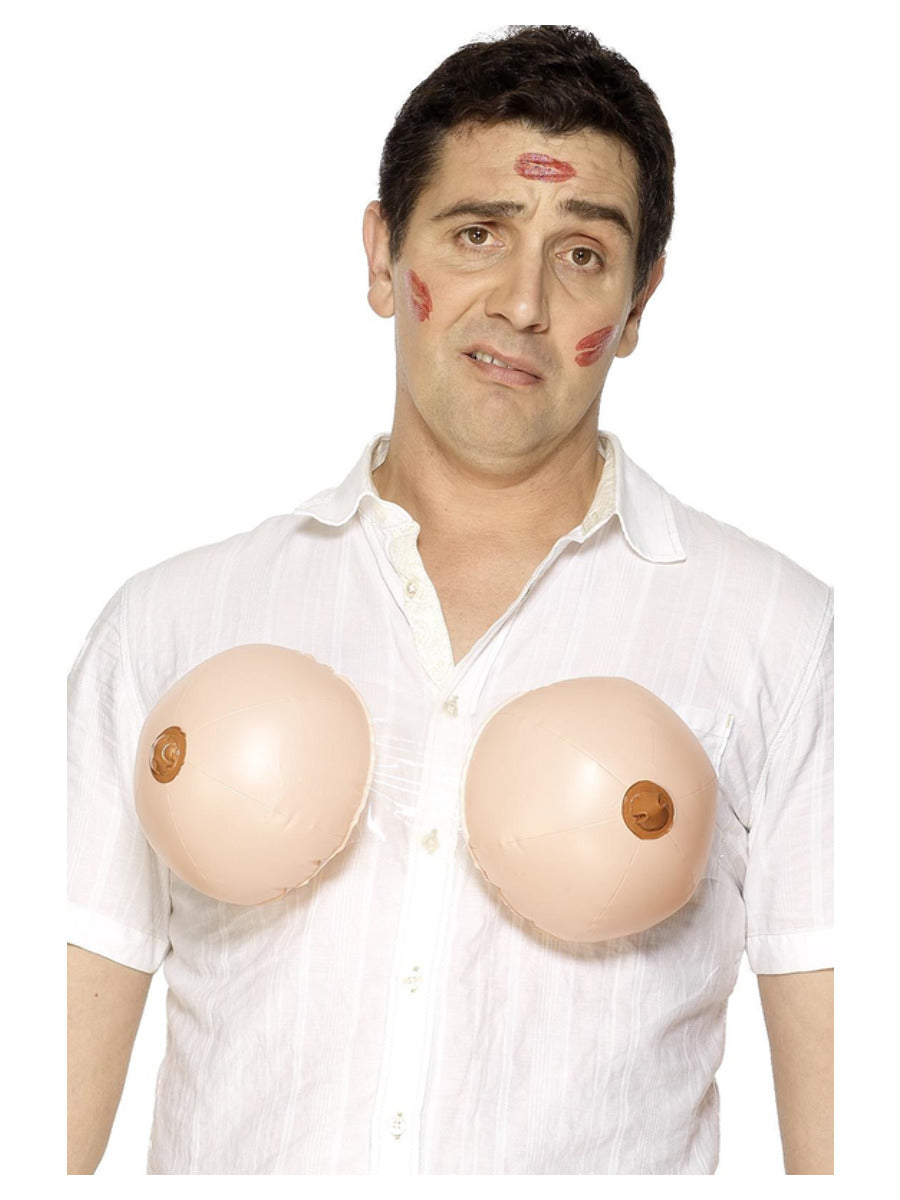 Inflatable Boobs, Flesh - 1